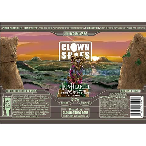 Clown Shoes Lionhearted Sour Ale