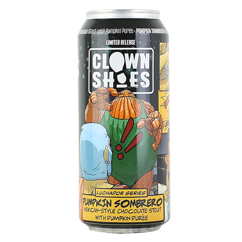 Clown Shoes Luchador Series Pumpkin Sombrero Mexican-Style Chocolate Stout