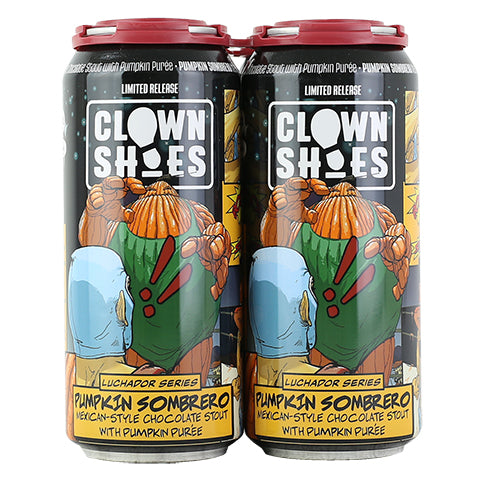 Clown Shoes Luchador Series Pumpkin Sombrero Mexican-Style Chocolate Stout