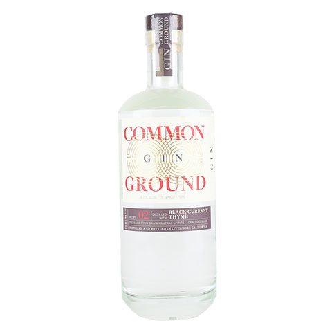 Common Ground Recipe 02 Black Currant & Thyme Gin – Buy Liquor Online