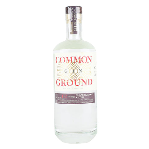Common Ground Recipe 02 Black Currant & Thyme Gin