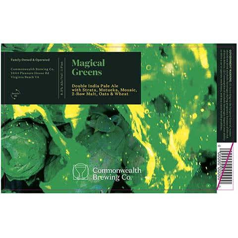 Commonwealth Magical Greens DIPA