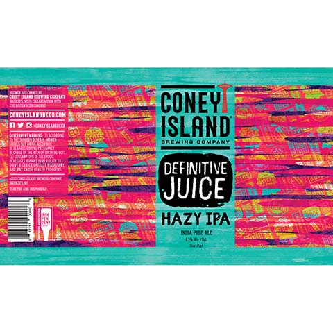 Coney Island Definitve Juice Hazy IPA