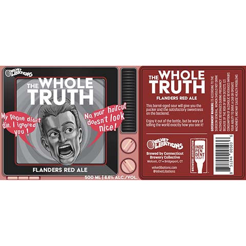 Connecticut The Whole Truth Flanders Red Ale