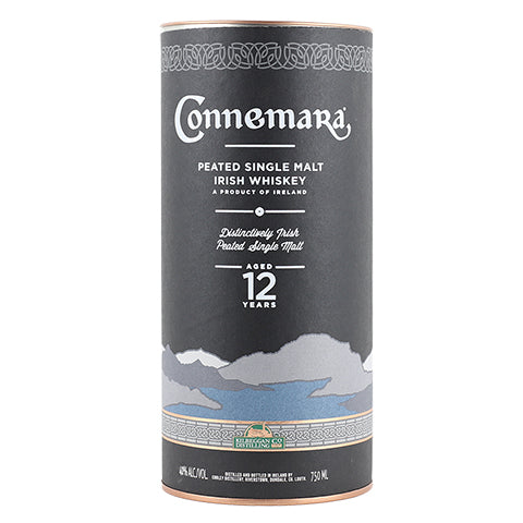 Connemara 12 Years Old Peated Single Malt Whiskey Cannister 