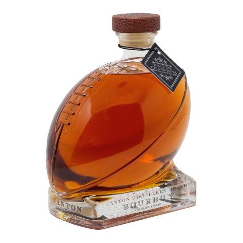 Cooperstown Canton Football Bourbon Whiskey