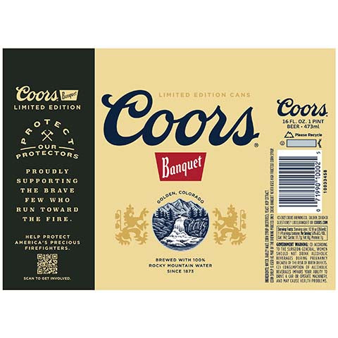 Coors Banquet Protect Our Protectors