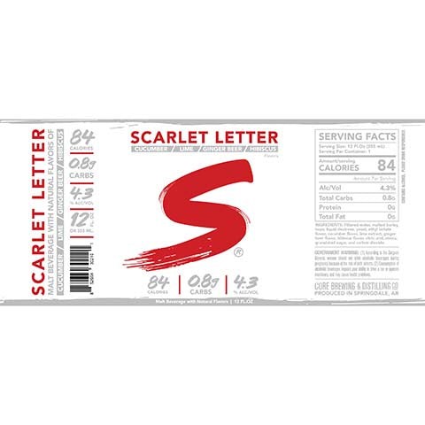 Scarlet Letter Red