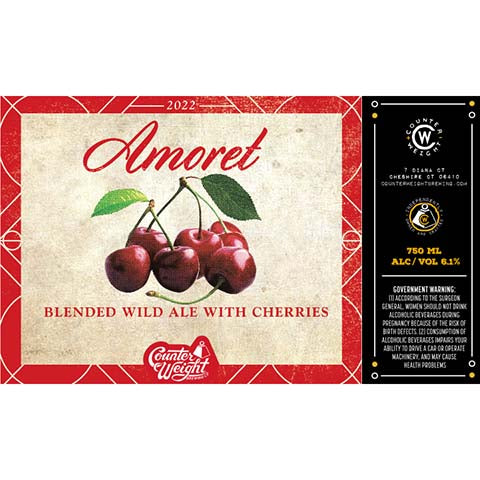 Counter Weight Amoret Blended Wild Ale