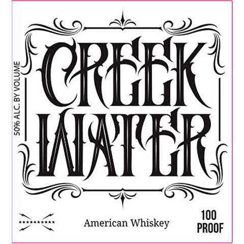 Creek Water 100 Proof American Whiskey