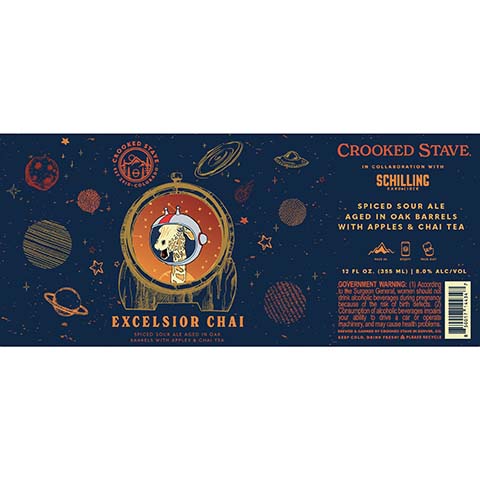 Crooked Stave Excelsior Chai Spiced Sour Ale