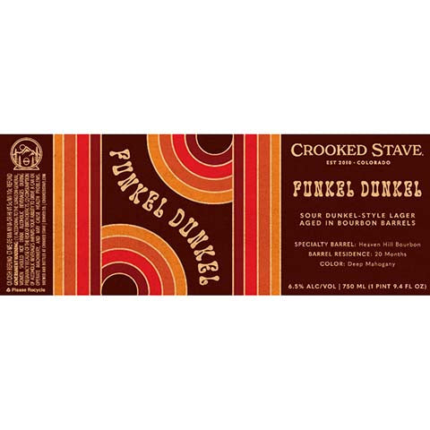 Crooked Stave Funkel Dunkel Sour Lager