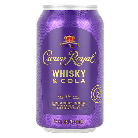 Crown Royal Cocktails Whiskey with Cola RTD