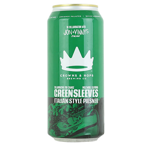 Crowns & Hops Greensleeves Pilsner