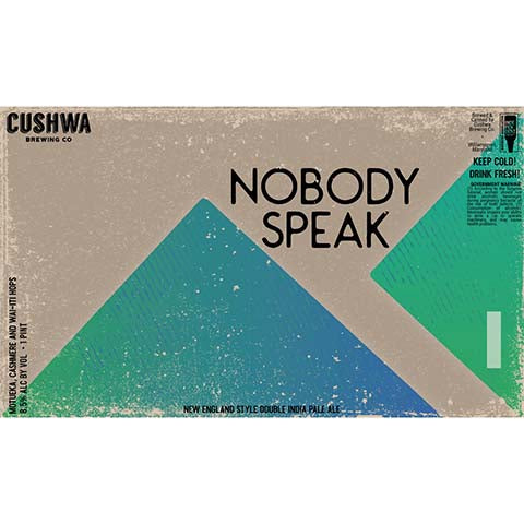 Cushwa Nobody Speak