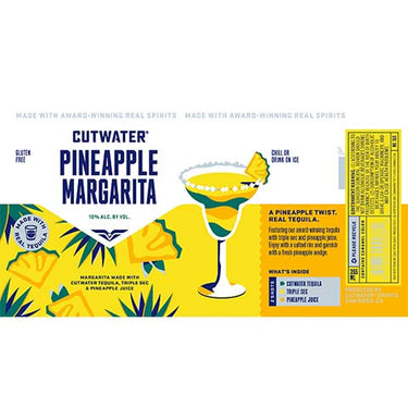 Cutwater Pineapple Margarita – CraftShack - Buy craft beer online.