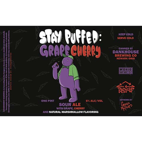 Dankhouse Stay Puffed: Grape Cherry Sour Ale