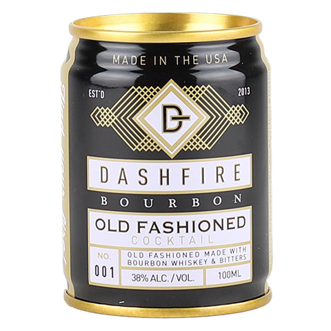 Dashfire Old Fashioned Cocktail w/ Cherry & Orange