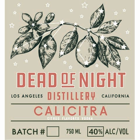 Dead of Night Calicitra Vodka