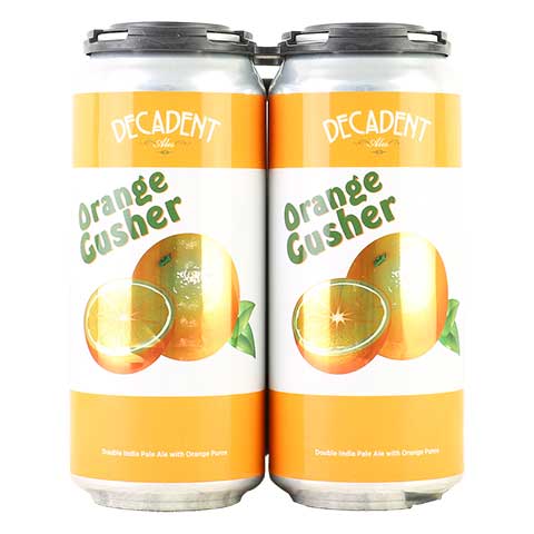 Decadent Orange Gusher Double IPA