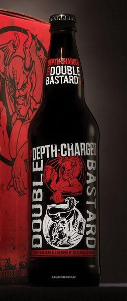 Depth-Charged Double Bastard Ale / Arrogant Bastard Ale 4-Pack