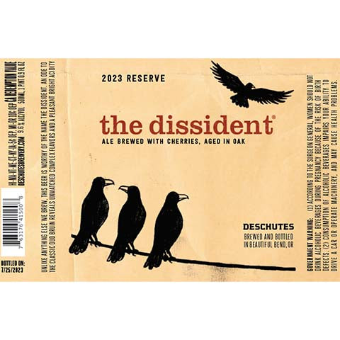 Deschutes The Dissident