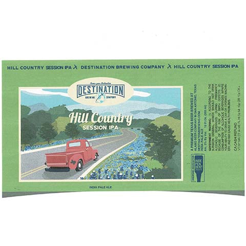 Destination Hill Country Session IPA