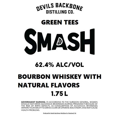 Devil's Backbone Green Tees Smash