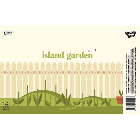 Dewey Beer Island Garden IPA