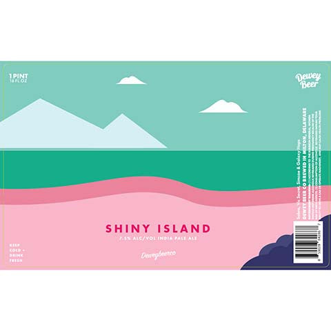 Dewey Beer Shiny Island IPA