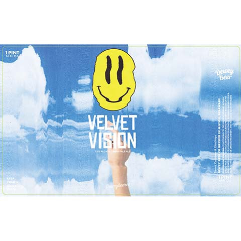 Dewey Beer Velvet Vision IPA