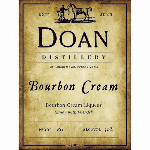 Doan Bourbon Cream Liqueur