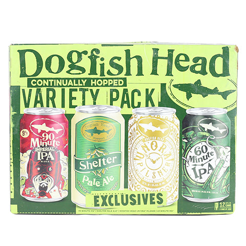 Dogfish Head Continually Hopped Variety Pack