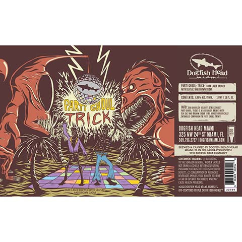 Dogfish Head Parti Ghoul: Trick Dark Lager