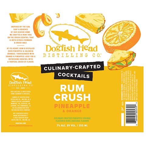 Dogfish Head Rum Crush Pineapple & Orange