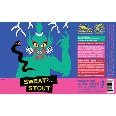 Dogfish Head Sweat?... Stout
