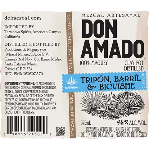 Don Amado Tripon Barril & Bicuishe