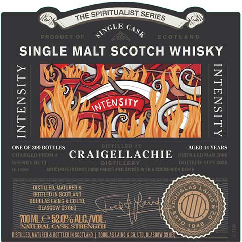 Douglas Laing The Spiritualist Series Intensity Single Malt Scotch Whisky