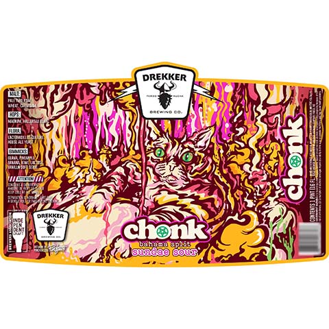 Drekker Chonk Bahama Split Sour – CraftShack - Buy craft beer online.