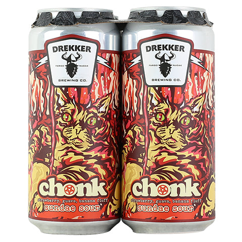 Drekker Chonk Strawberry, Guava, Banana Fluff Sundae Sour