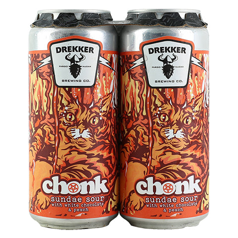 Drekker Chonk White Chocolate & Peach Sundae Sour