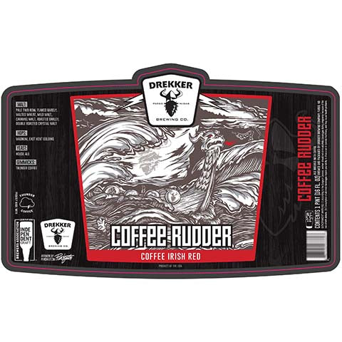 Drekker Coffee Rudder Coffee Irish Red