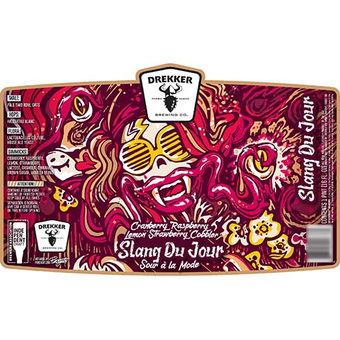 Drekker Cranberry Raspberry Lemon Strawberry Cobbler Slang Du Jour Sour A La Mode