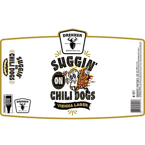 Drekker Suggin' On Chili Dogs Vienna Lager – CraftShack - Buy craft ...