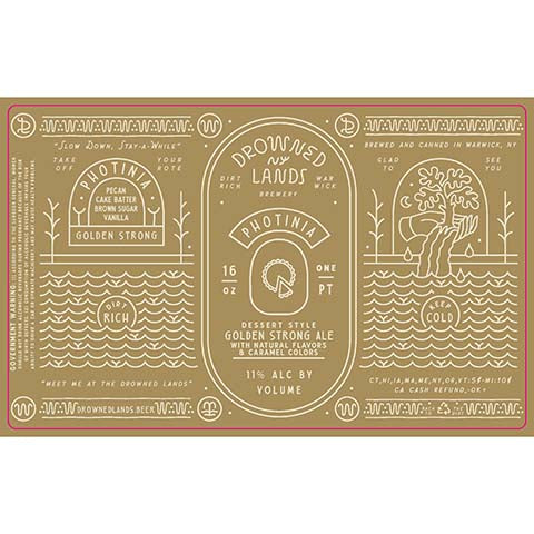 Drowned Lands Photinia Golden Strong Ale