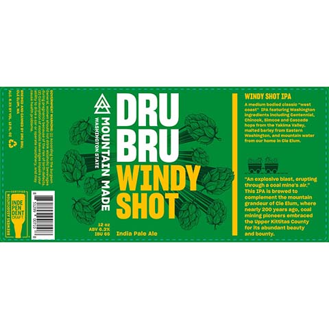 Dru Bru Windy Shot IPA