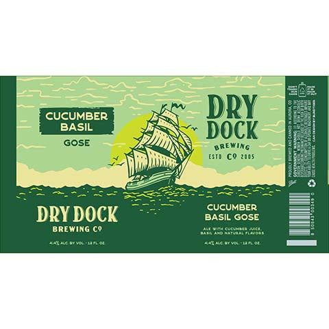 Dry Dock Cucumber Basil Gose