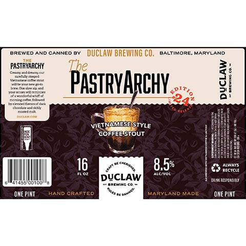 Duclaw The PastryArchy Vietnamese Style Coffee Stout