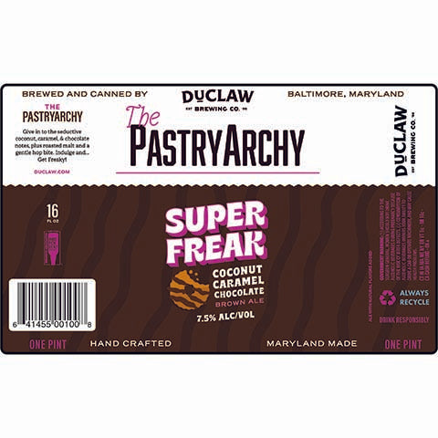 Duclaw The PastryArchy Super Freak Brown Ale