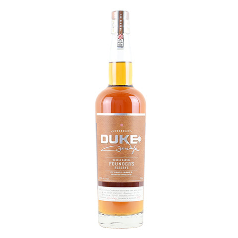 Duke Double Barrel Founder's Reserve Rye Whiskey